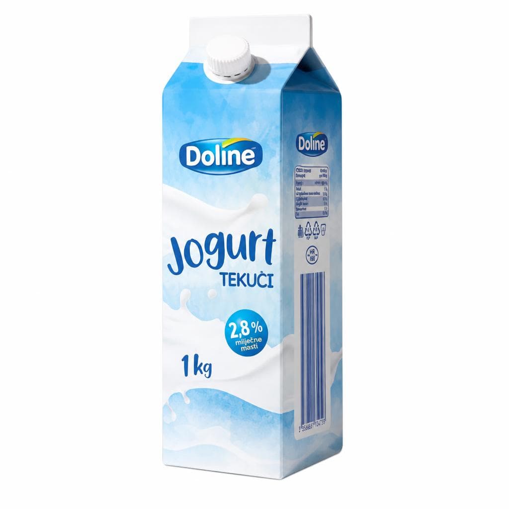 Doline tekući jogurt 1 kg Akcija u trgovini Plodine
