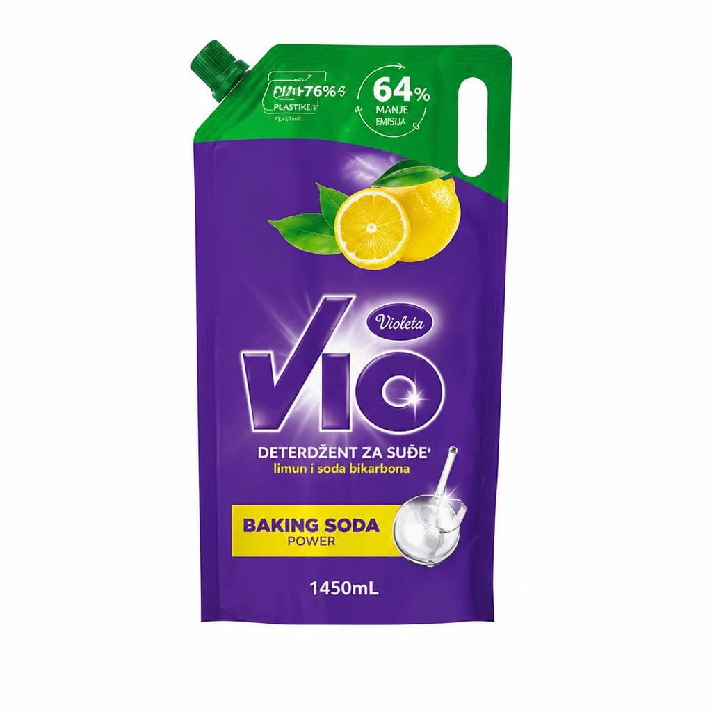 Vio deterdžent limun i soda bikarbona 1.45 l Akcija u trgovini Bakmaz