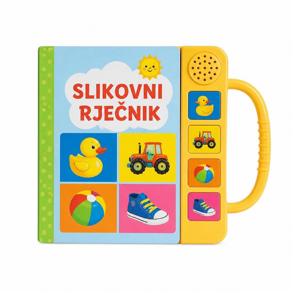 Dječja interaktivna slikovnica Komad Akcija u trgovini Lidl
