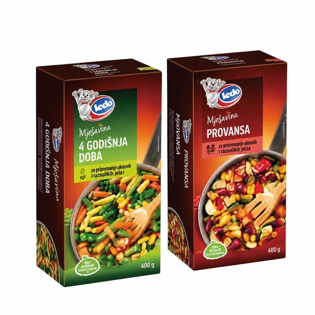 Ledo Mješavina povrća 400 g Akcija u trgovini Tommy