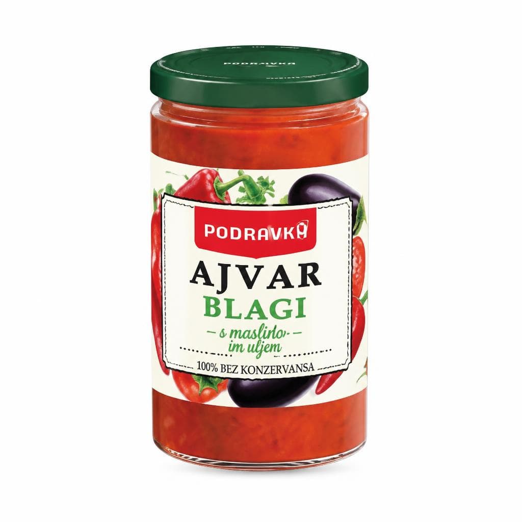 Podravka Ajvar 195 g Akcija u trgovini Studenac