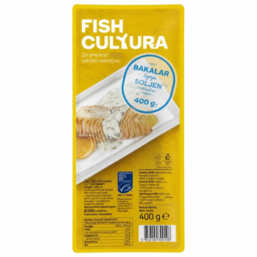 Fishcultura crni bakalar 400 g Akcija u trgovini Tommy