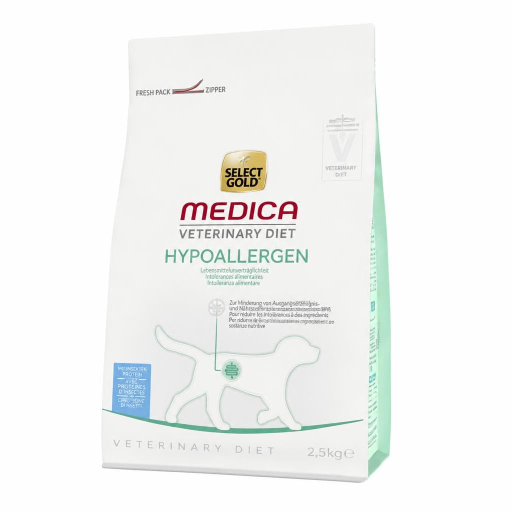 SELECT GOLD MEDICA Hypoallergenic 2,5 kg Akcija u trgovini Zoo City