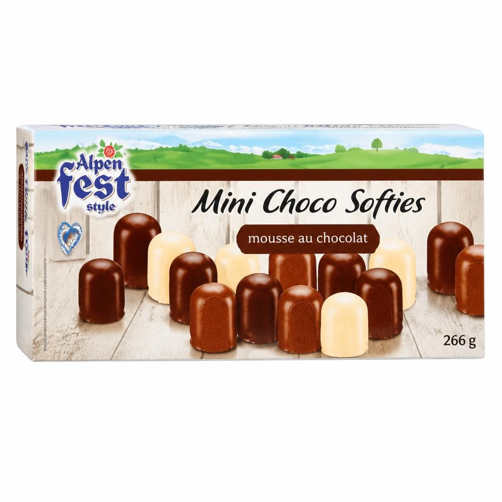 Alpenfest mini pjenasti poljupci 266 g Akcija u trgovini Lidl