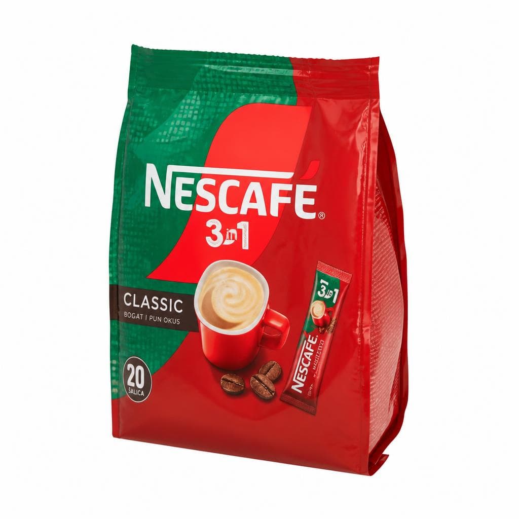 Nescafe Instant kava 2 u 1 80 g, 3 u 1 classic 155 g, strong 140 g, creamy latte 150 g Akcija u trgovini KTC