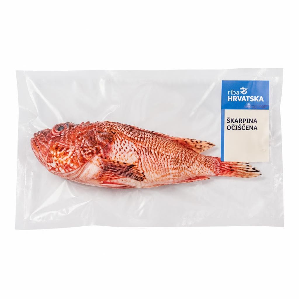 Svježa divlja očišćena škarpina cca 850 g Ribarnica Akcija u trgovini Lidl