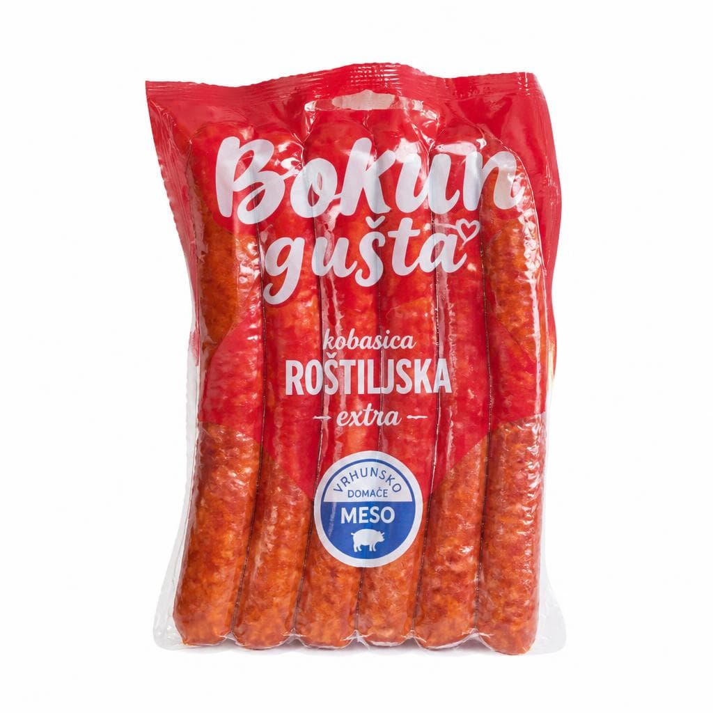 Bokun gušta kobasica roštiljska 1 kg Akcija u trgovini Tommy