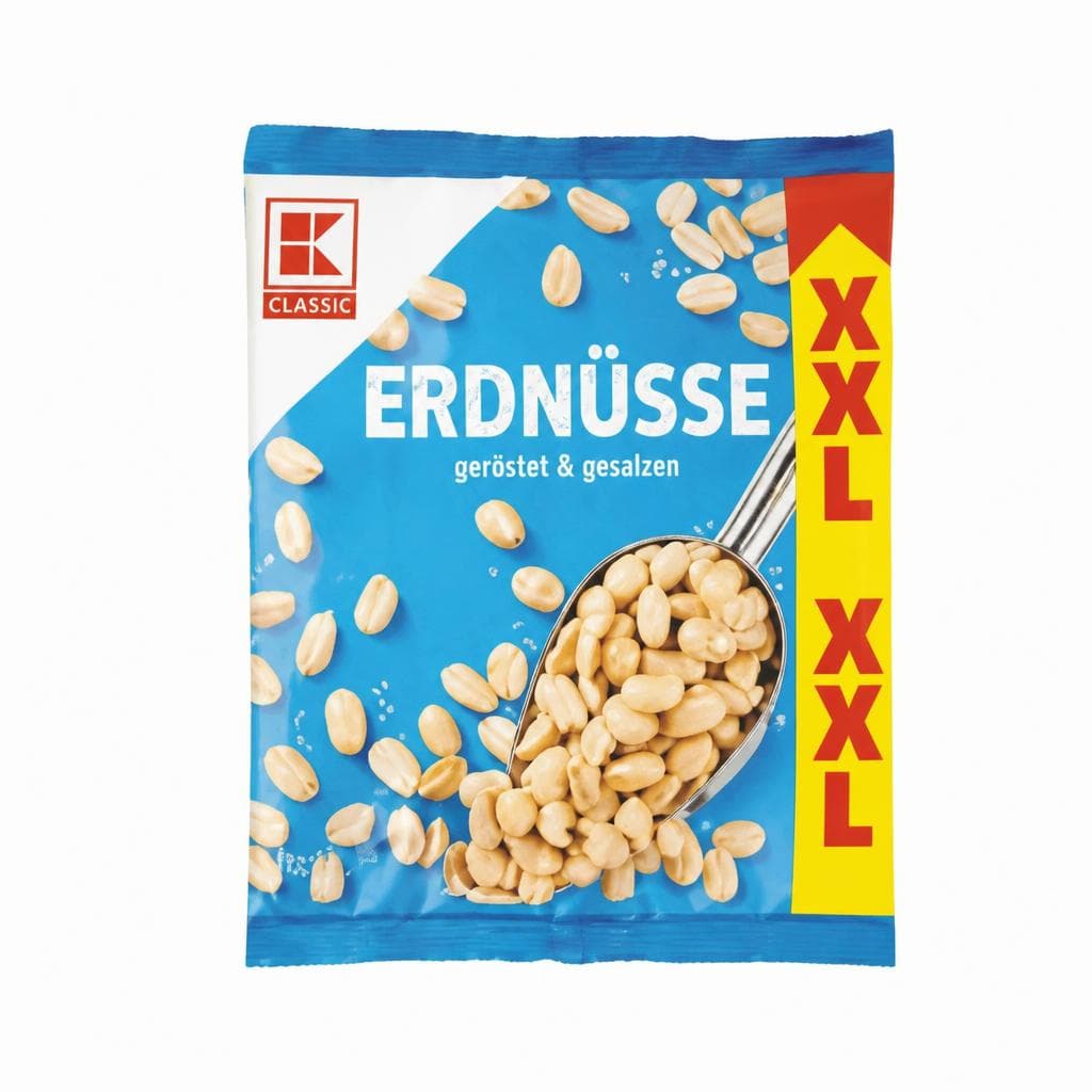Kikiriki prženi slani 1 kg K-Classic Akcija u trgovini Kaufland