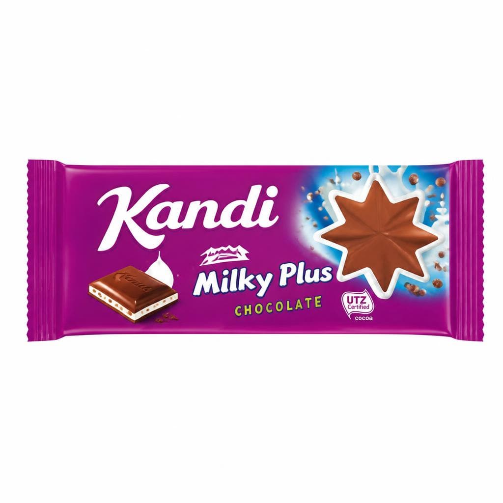 Kandi Milky Plus čokolada 90 g Akcija u trgovini KTC