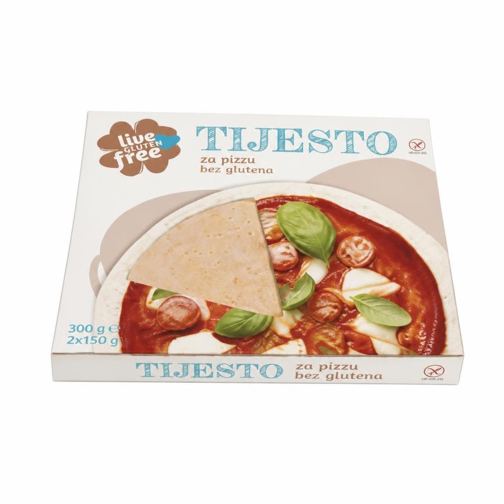 Live Gluten Free baza za pizzu 2x 150 g Akcija u trgovini Plodine