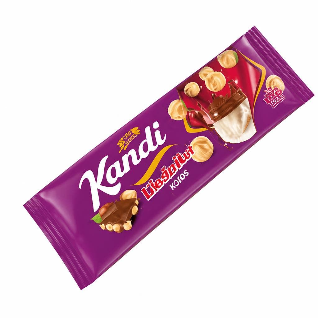 Mliječna čokolada Kandit s cijelim lješnjakom 220 g Akcija u trgovini KTC