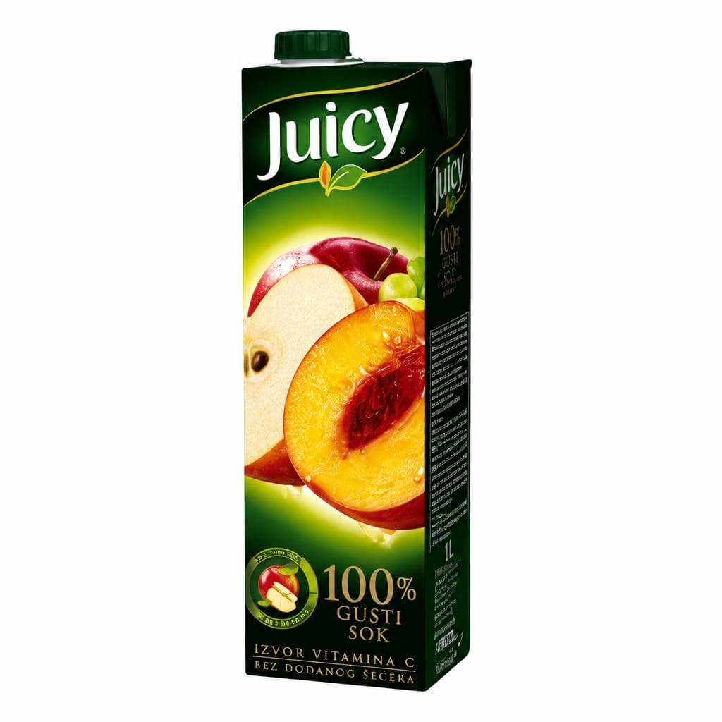 Juicy Sok 100% 1 l Akcija u trgovini Studenac
