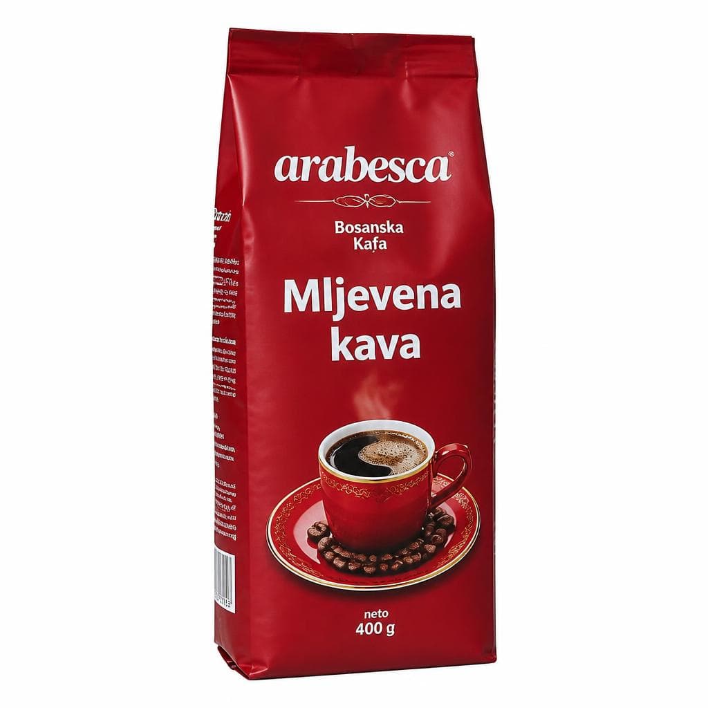 Arabesca mljevena kava 2x400 g Akcija u trgovini Plodine