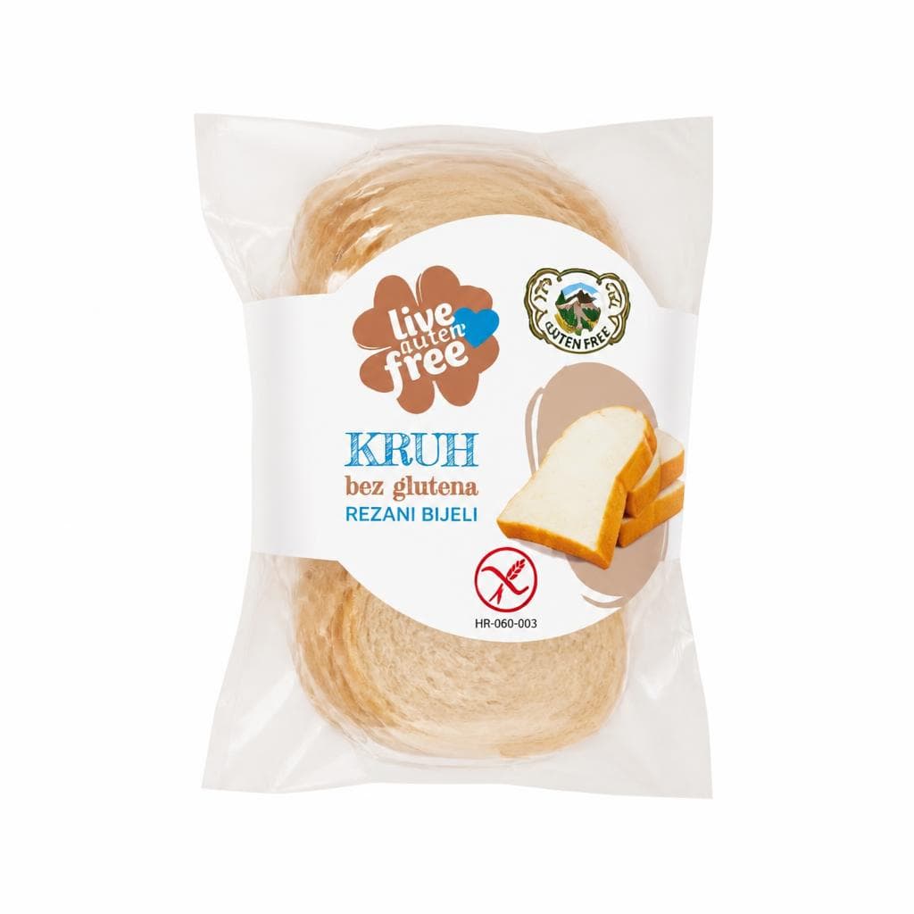 Live Gluten Free bijeli kruh 195 g Akcija u trgovini Plodine