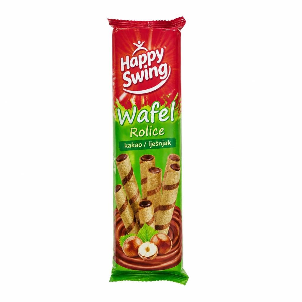 Happy Swing vafel Rolice kakao/lješnjak 150 g Akcija u trgovini Gavranović