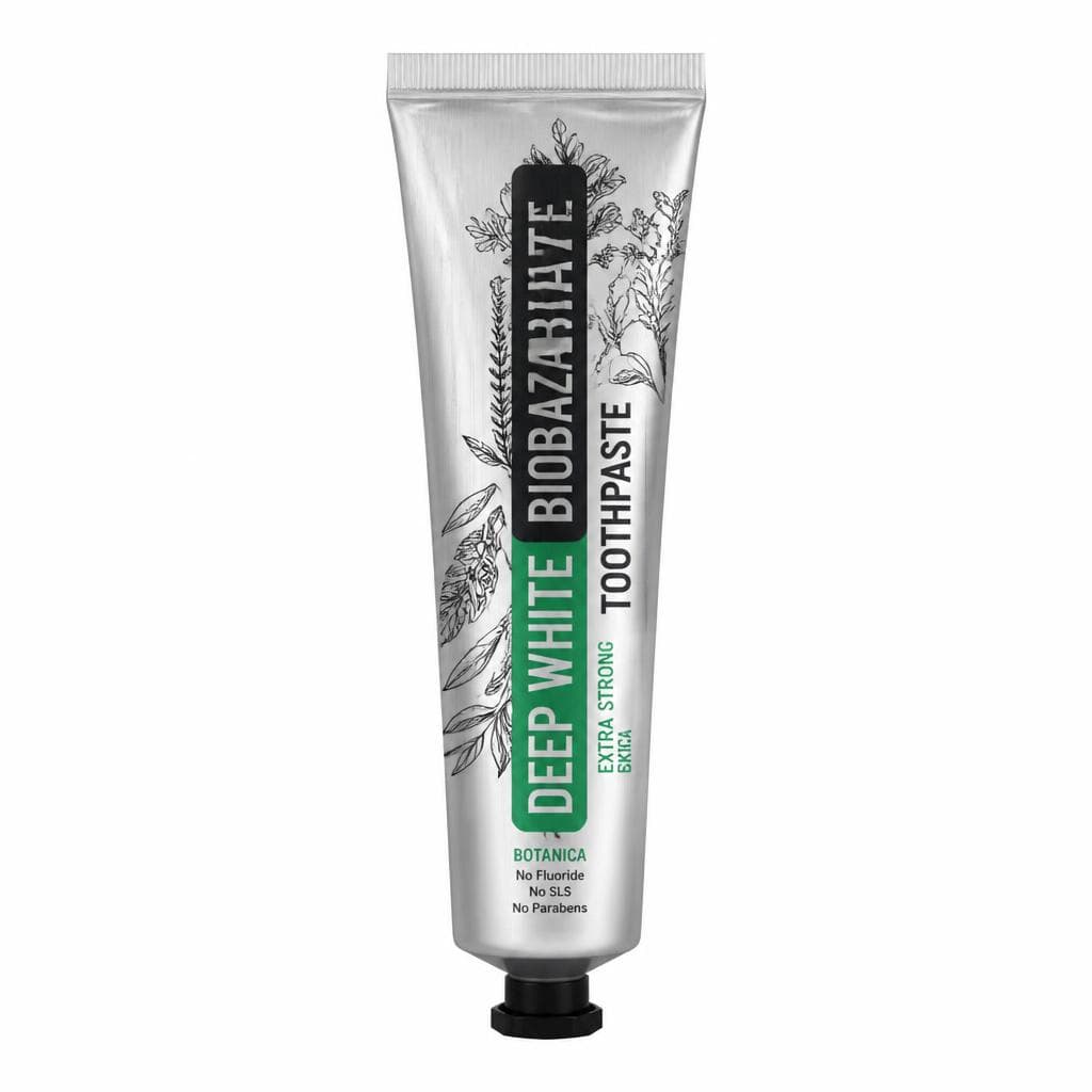 Biobaza Deep White pasta za zube Botanica ili Extra Strong 75 ml Akcija u trgovini Mueller