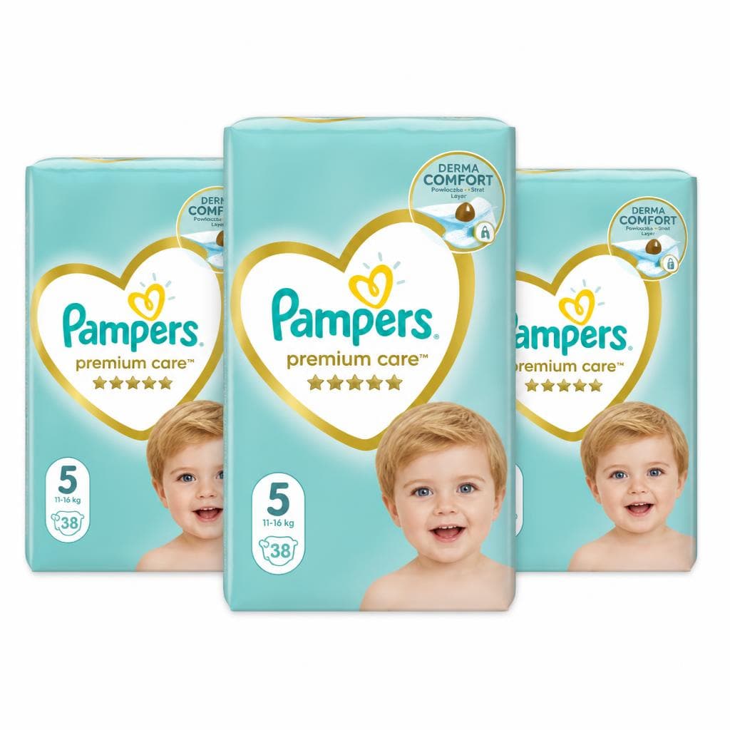Pampers pelene za djecu 38 do 62 komada Akcija u trgovini Plodine