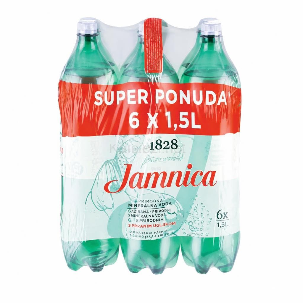 Jamnica voda 6x1,5 L Akcija u trgovini Kaufland