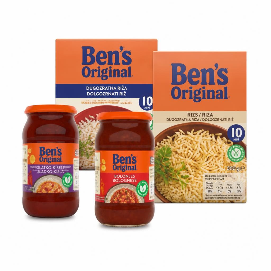 Riže i umaci Ben's Original od 250 g do 500 g Akcija u trgovini Spar