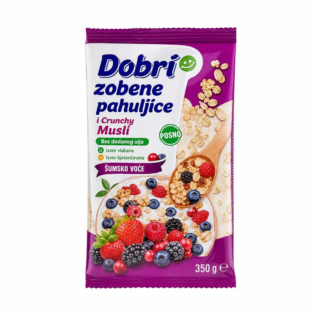 Dobre zobene pahuljice i Crunchy Musli Akcija u trgovini Bipa