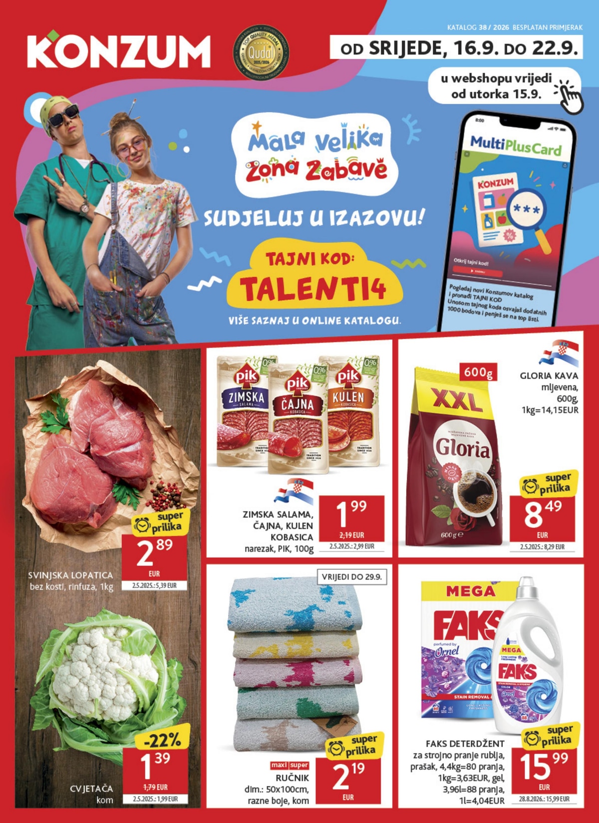 Konzum — Tjedna Akcija