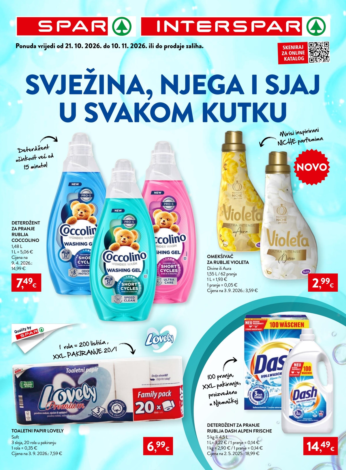 Spar — Svježina, njega i sjaj u svakom trenutku