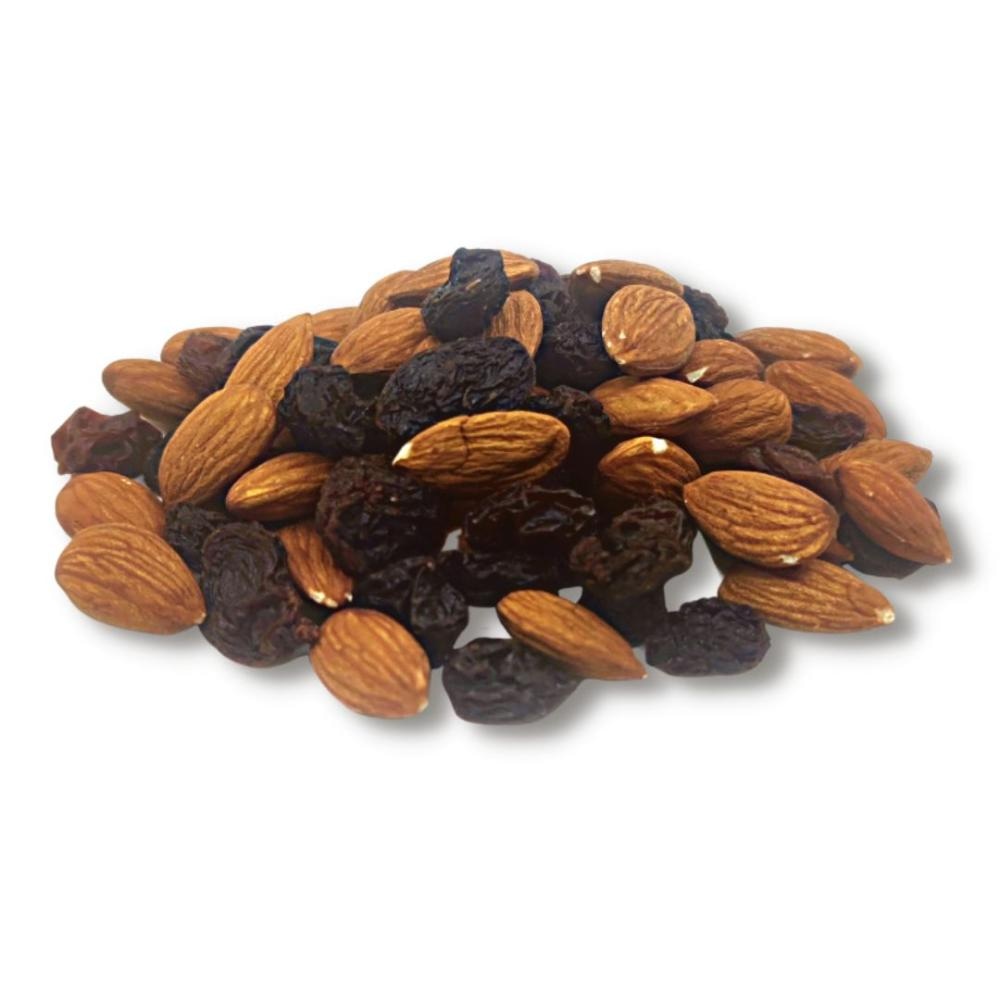 Marjan Voće Mix badem-grožđica ili indijski orah-grožđica 400 g - Akcija u trgovini Plodine