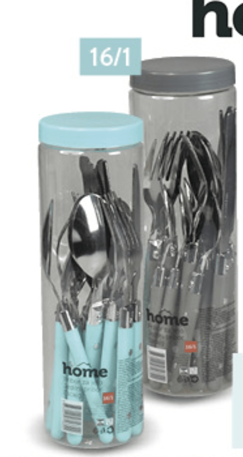 Home Pribor za jelo 16/1, set - Akcija u trgovini Konzum