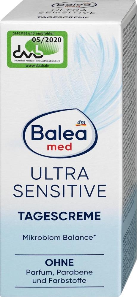 Balea krema za lice, za osjetljivu kožu Ultra Sensitive 50 ml - Akcija u trgovini Dm