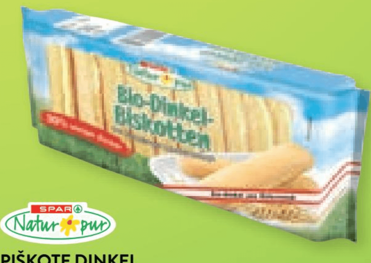 Piškote Dinkel 200 g Natur Pur - Akcija u trgovini Spar