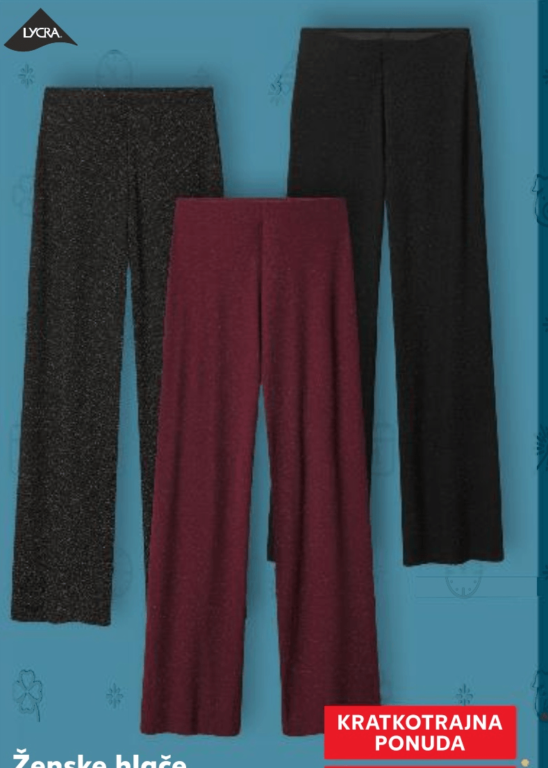 Oyanda ženske hlače - Akcija u trgovini Kaufland