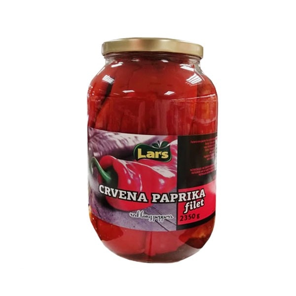 Lars Crvena paprika filet 2350 g / 1370 g - Akcija u trgovini Stanić Diskont