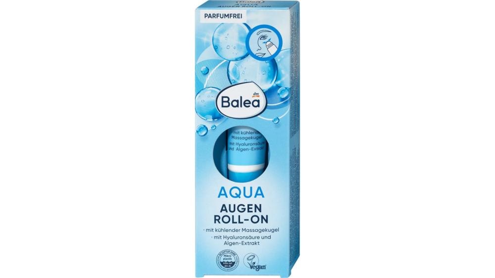 Balea Aqua roll-on gel za područje oko očiju 15 ml - Akcija u trgovini Dm