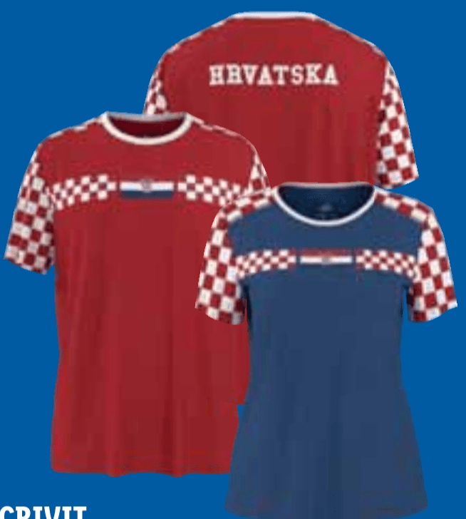 CRIVIT Dječji navijački dres Set - Akcija u trgovini Lidl