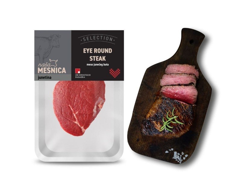 Svježi Eye round steak 220 g - Akcija u trgovini Lidl
