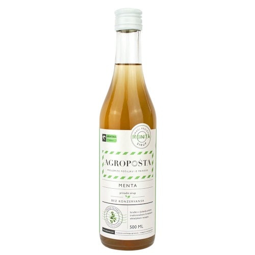 Agropošta sirup bazga, menta 500 ml Akcija u trgovini Konzum