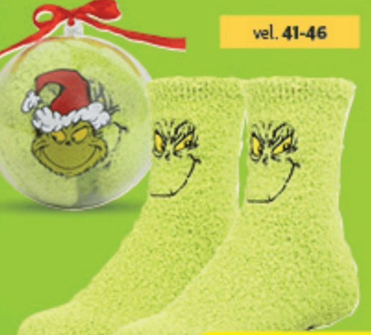 Grinch čarape Akcija u trgovini Plodine