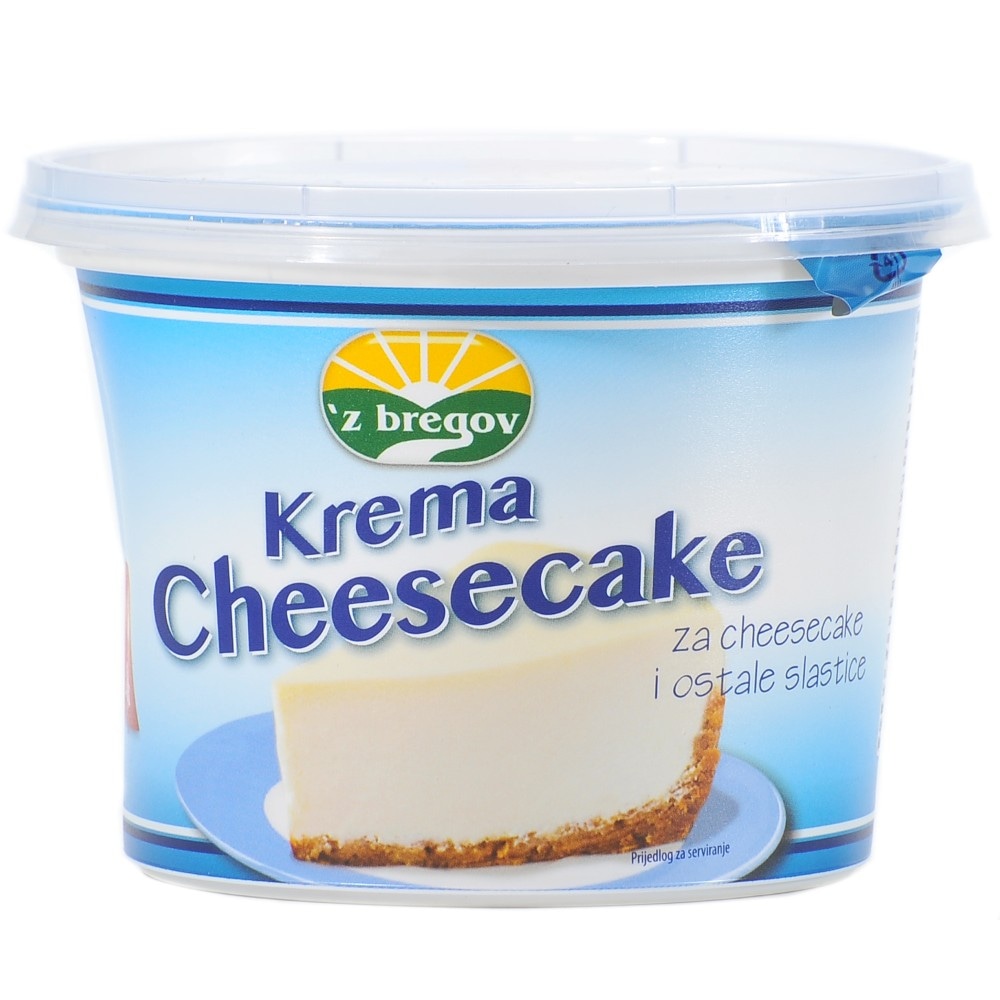 'Z bregov Krema Cheesecake ili Mascarpone 200 g 'z bregov, Vindija - Akcija u trgovini Tommy