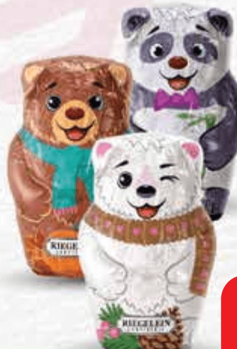 Riegelein Čokoladna figura medvjedić 100 g - Akcija u trgovini Plodine