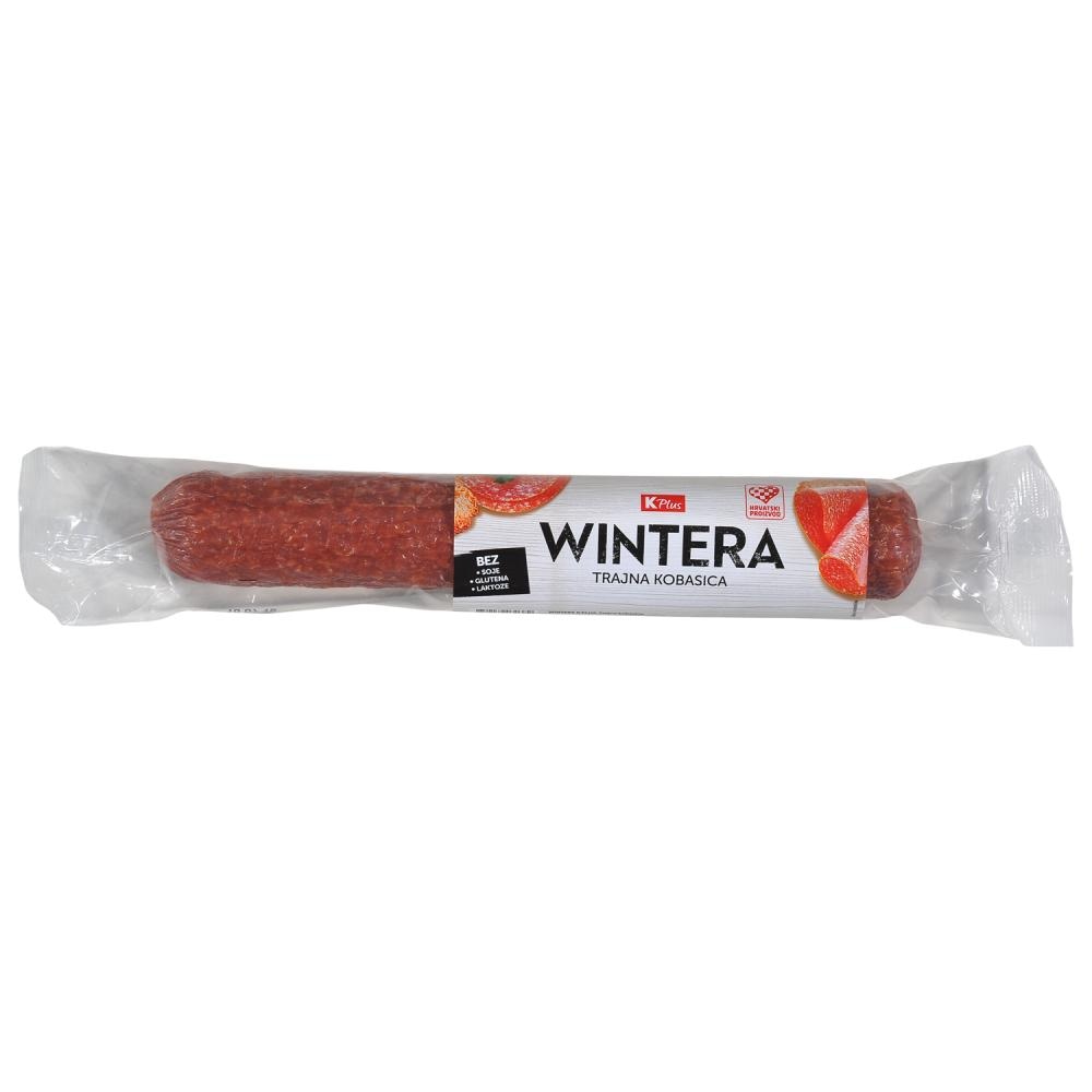 K Plus Wintera trajna kobasica 1kg - Akcija u trgovini Konzum