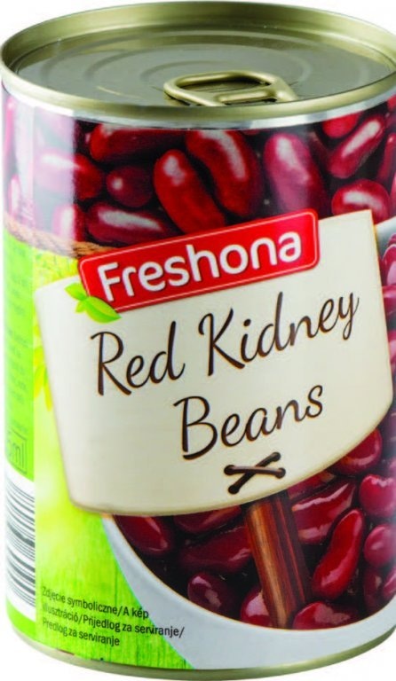 Freshona Crveni grah 425 ml - Akcija u trgovini Lidl