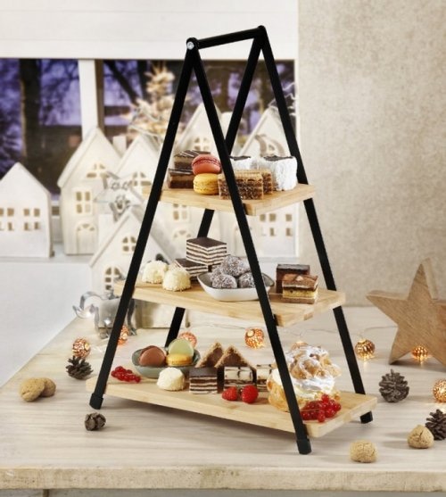 Etažer na tri nivoa 1 kom - Akcija u trgovini Interspar