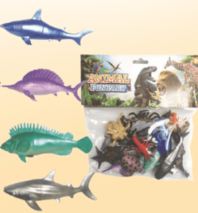 Morske životinje za igru 1 set, 28 kom - Akcija u trgovini Tommy