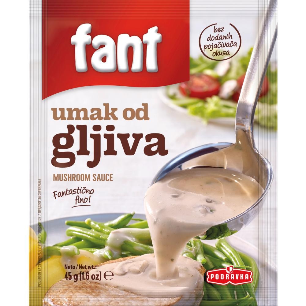 Umak Fant Od gljiva 45 g - Akcija u trgovini Boso