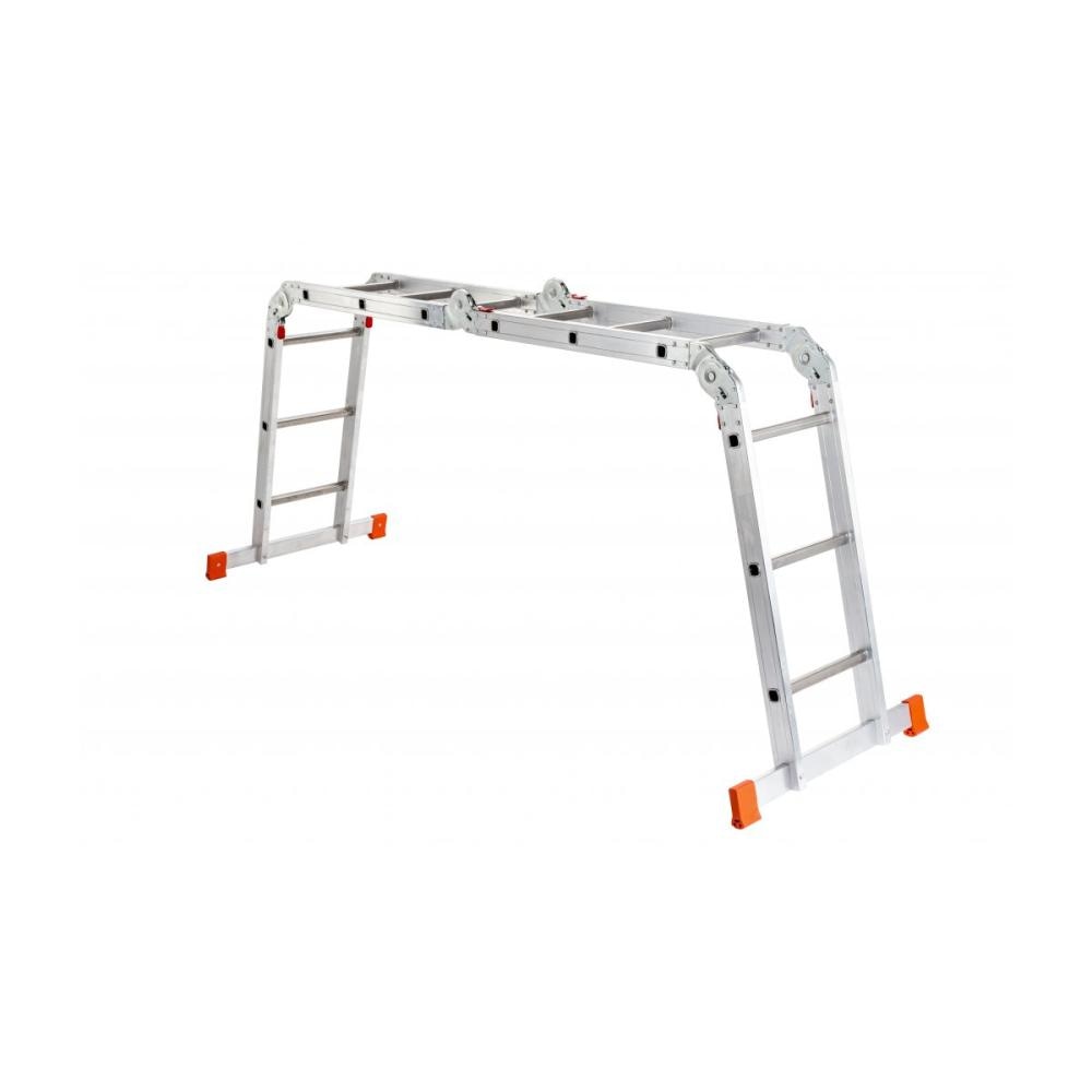 Ljestve aluminijske zglobne 4x3 - Akcija u trgovini Metro