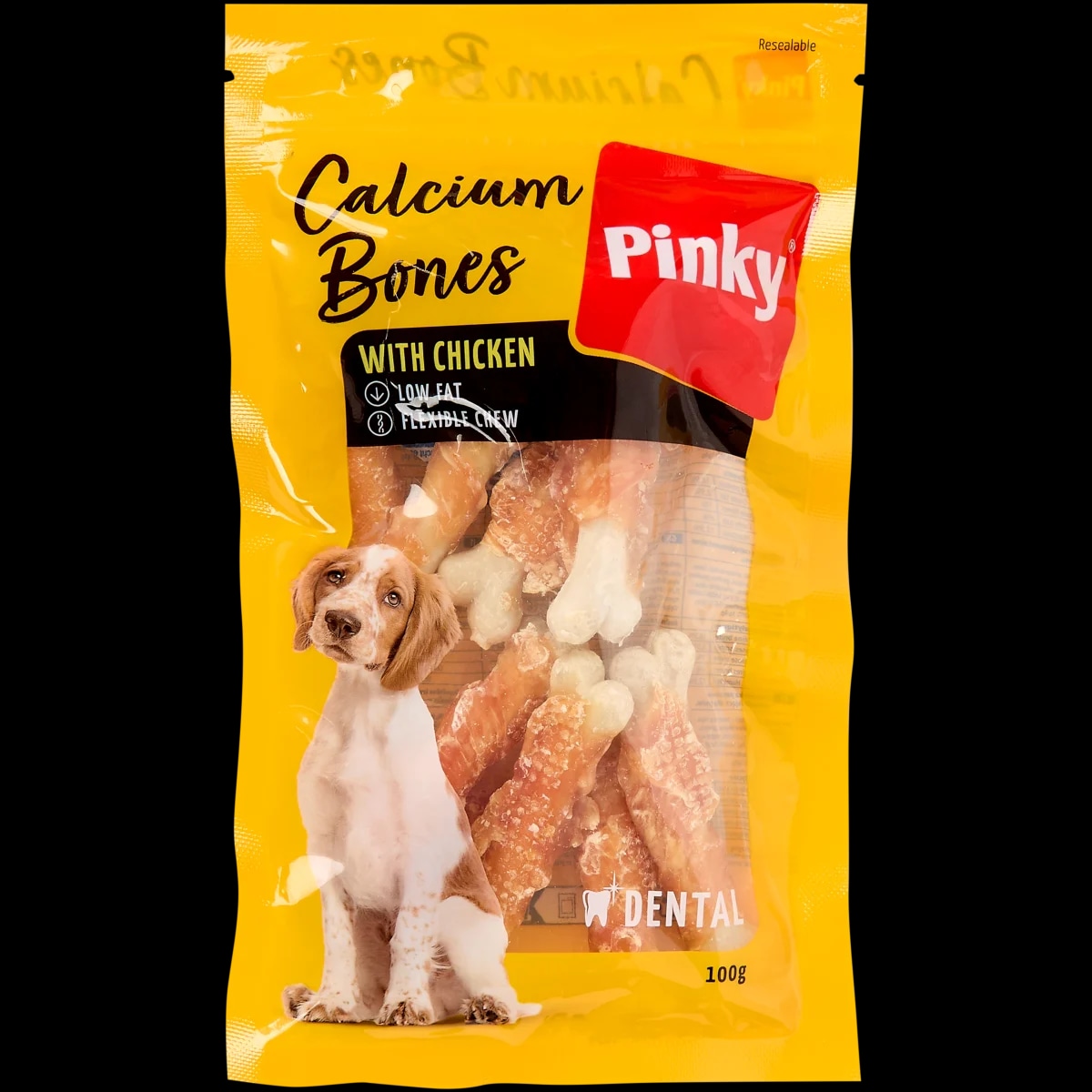 Pinky Calcium Bones Grickalice za pse 100 grama - Akcija u trgovini Action