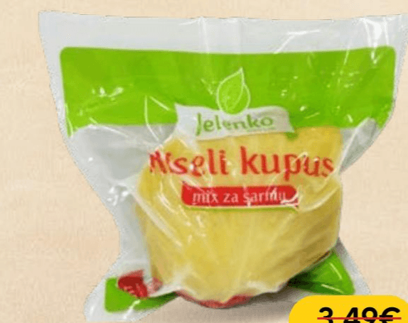 Mix za sarmu Jelenko Akcija u trgovini Pivac