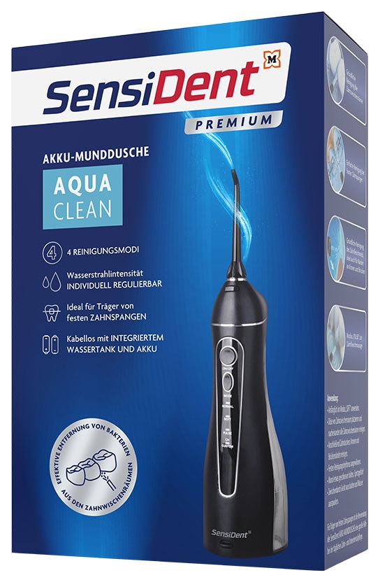 SensiDent Aqua Clean punjivi oralni tuš - Akcija u trgovini Mueller