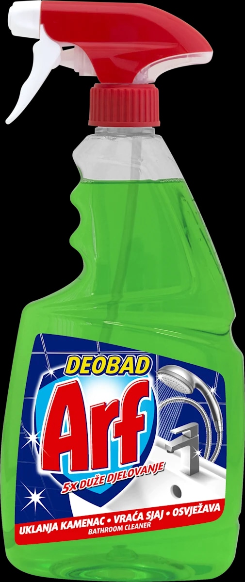 Arf Sredstvo za čišćenje kupaonice Deobad 750 ml - Akcija u trgovini NTL