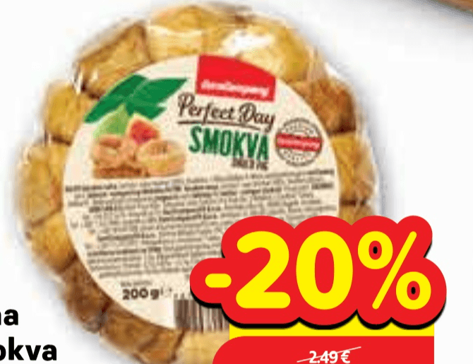 Suha smokva 200 g PERFECT DAY - Akcija u trgovini Plodine